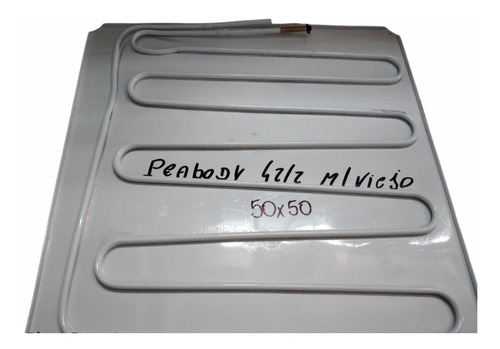 Placa Evaporadora Aluminio Peabody M.42/2 M/viej Med:50x50