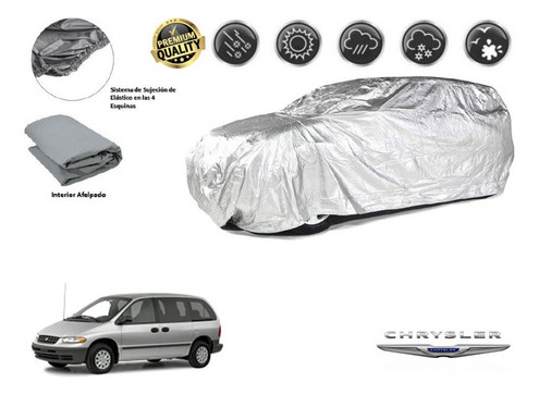 Lona Cubreauto Afelpada Chrysler Town & Country 3.3l 1998