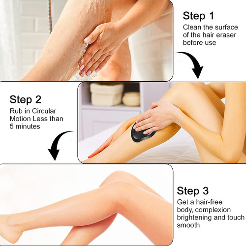 Aoderda - Borrador De Pelo De Vidrio Para Mujeres Y Hombres,