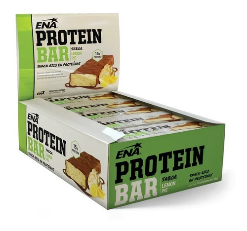 Barras Proteicas Protein Bar Caja 16 Unidades Ena Sport
