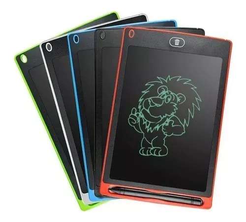Kit C/ 5 - Lousa Magica Infantil Digital Lcd Tablet 8.5cm