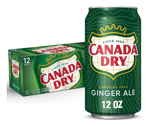 Canada Dry Ginger Ale 12 Latas