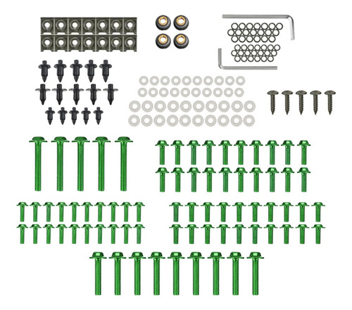 Completo Motocicleta Parabrisas Pernos Tornillos De