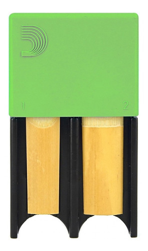 Porta Cañas Daddario Saxo Clarinete Verde Drgrd4acgr