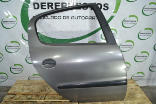 Puerta Trasera Derecha Peugeot 206 2000 Orig 4478476