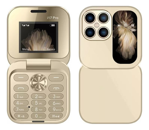 Nuevo Teléfono Móvil Plegable Servo I17 Mini Dual Sim 2g