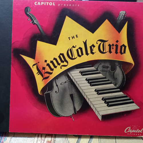 The King Cole Trio 4 Discos De Pasta En Carpeta Near Mint