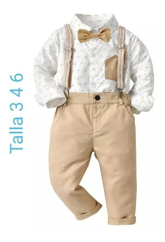 Conjunto Elegante Ternito Modelo Tizo Para Bebe Niño