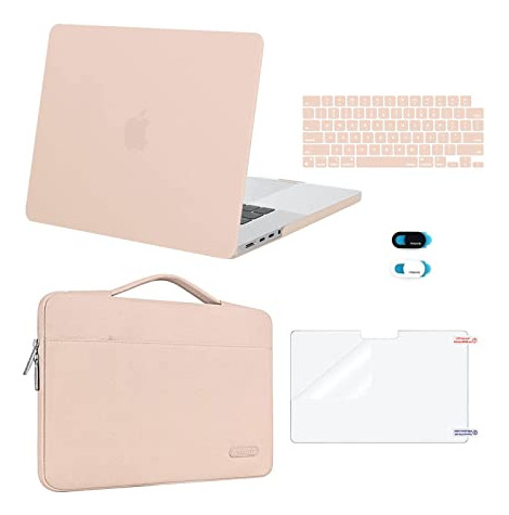 Set De Funda Para Macbook Pro 16 (2021/2022) Rosado