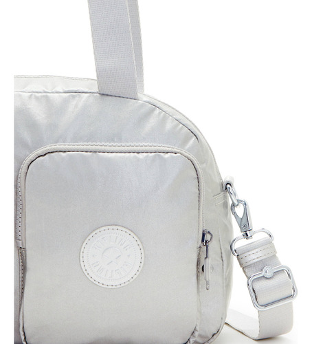 Bolsa Dual: Para Hombro Y Crossbody Kipling Cool Defea Color Bright Metallic