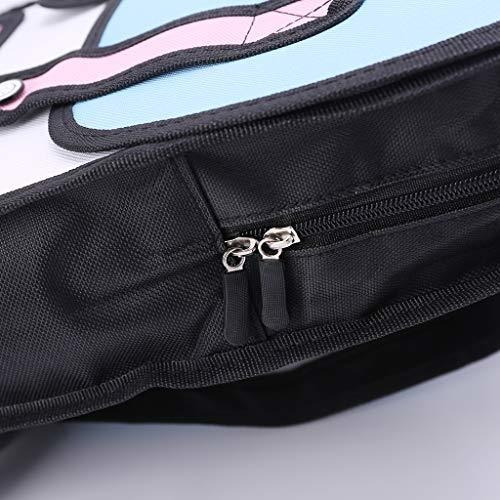 Maletin Bolso Estilo De Salto 3d Dibujo 2d De Dibujos Animad