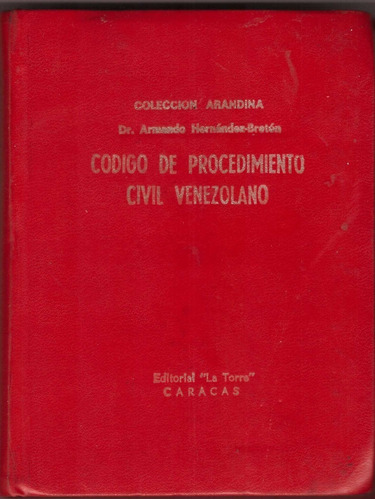 Codigo De Procedimiento Civil Venezolano