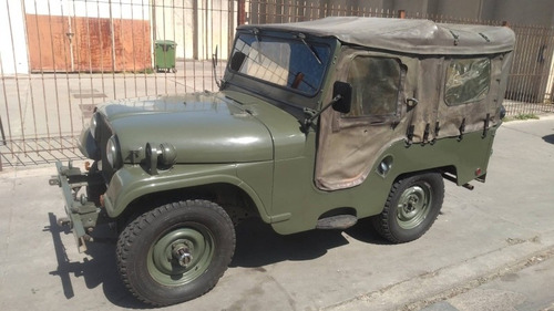 Jeep Ika Continental 4x4 Original Del Ejercito Una Reliquia!