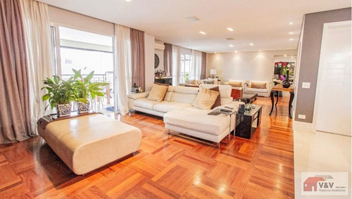 Imagem 3 de 15 de Apartamento Para Venda Em São Paulo, Campo Belo, 3 Dormitórios, 3 Suítes, 5 Banheiros, 5 Vagas - Cabl1224_2-1640722