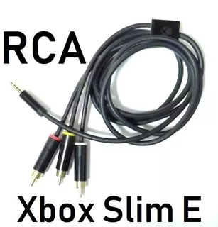 Cable Rca Original - Para Xbox 360 Slim E De 3.5 - R