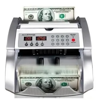 Contadora De Billetes Accubanker Ab4200 Para Cajero Lcd Gs_v