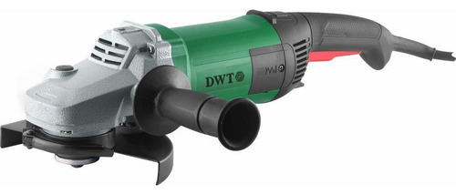 Esmerilhadeira Dwt 2200w Angular 7 Polegadas Profissional Cor Verde-escuro Frequência 50 HZ/60 HZ 127V