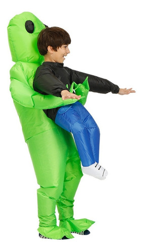 Traje Disfraz Inflable Alien Disfraces Niños Niña Halloween