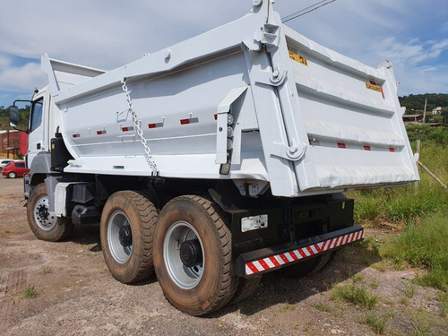 Mercedes-benz Axor 4144 6x4 Ano 2014/2014 Caçamba Traçado