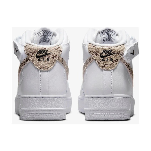Zapatilla Nike Air Force 1 Mid Snake Original Dd9625-101