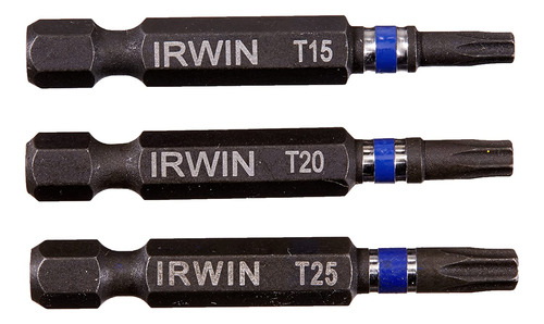 Irwin Tools   Impact Performance Series Torx T15  T20 Y T25 
