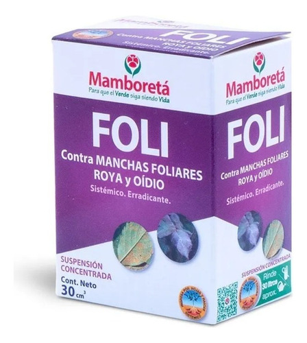 Pack Fungicida Foli Mamboreta 30cc X 5u