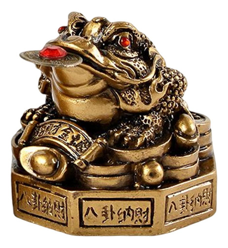Lucky Charm Wealth Frog Figurita Ranas De Dinero De La