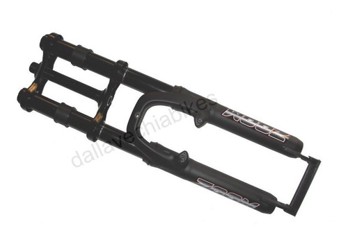 Garfo Suspensao Zoom 621 Gordo Preta Standard 22.2mm Bike