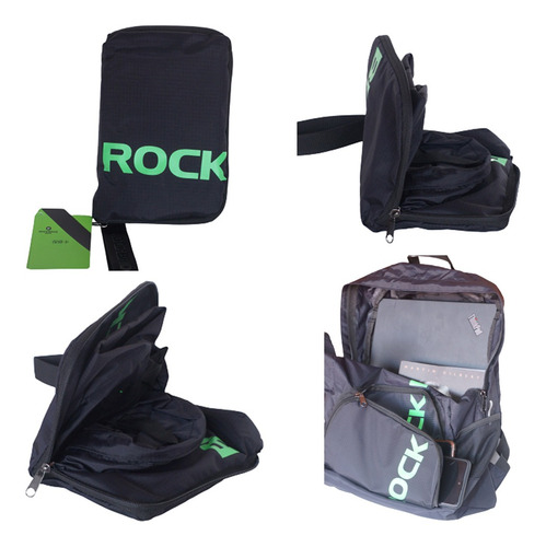 Imagem 2 de 6 de Mochila Ciclismo Camp Caminhada Dobrável Impermeáv Rockbross