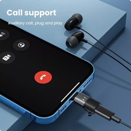 -- . Adaptador Tipo C For iPhone iPad Certificado Color