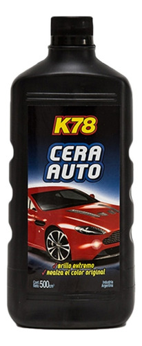 Cera Para Autos K78 - Protege Y Levanta Brillo - Nolin