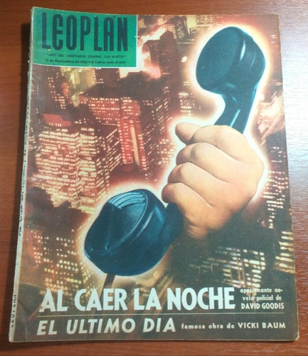 Leoplán Magazine Popular Argentino Año 16 N° 389 Sep De 1950