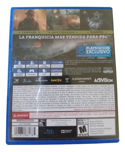 Juego Ps4 Call Of Duty: Wwii Standard Edition (físico) (Usado)