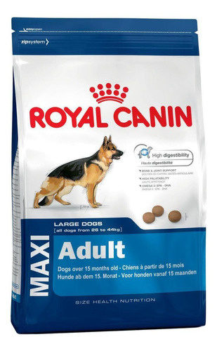 Imagen 1 de 1 de Alimento Royal Canin Size Health Nutrition Maxi Adult para perro adulto de raza grande sabor mix en bolsa de 15kg