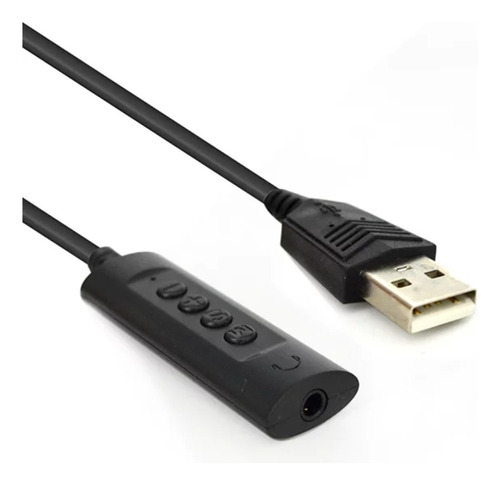 Tarjeta De Sonido Usb A 3.5mm Jaltech B591 | Con Controlador