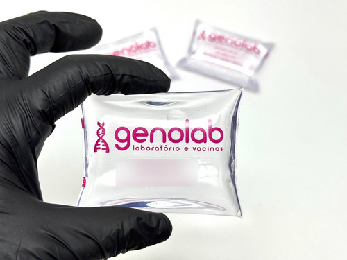 Gelo Reutilizável - Botox - Personalizado - Sachet 60mmx80mm Variadas - Cliente Tem Opções De Cores A Escolher