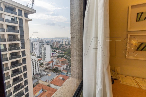 Imagem 7 de 15 de Flat No Campo Belo A Venda Fora Do Pool - Sf33438