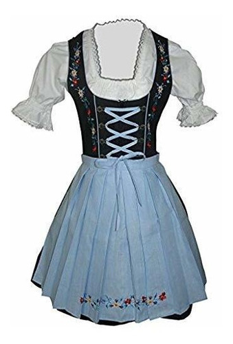 3pcs Dirndl Mundo. Bávaro De Mini Dirndl-s Vestido-es, Drind