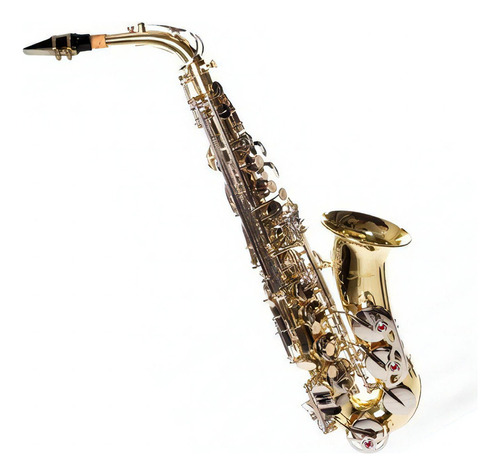 Saxofone Alto Shelter Snft6430ln Mi Bemol Laqueado C/ Case