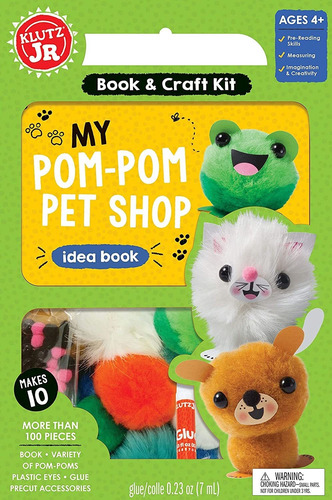 Klutz Jr. Mi Tienda De Mascotas Pom-pom-