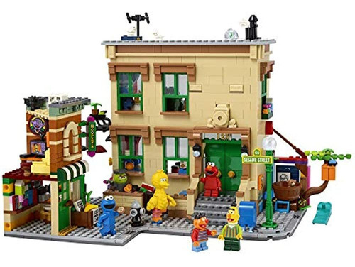 Lego Ideas 123 Sesame Street 21324 Kit De Construccion