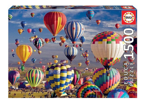 Puzzle Rompecabeza 1500 Pzs Globos Aerostáticos Educa 17977 