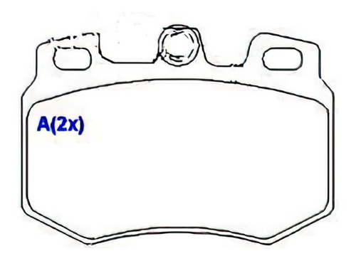 Pastilha Freio Peugeot 106 1.0/1.4/1.6 9194 205 Diant