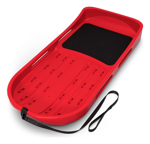 2 Person Premium Snow Sled With Double Walled Construction, 