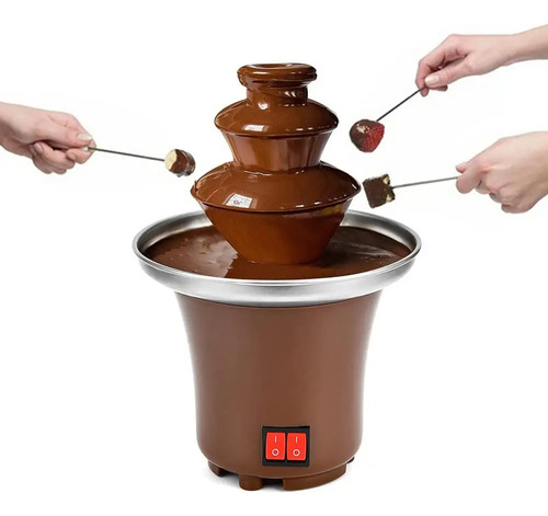 Fuente Para Derretir Chocolate Electrico 3 Niveles Derretido