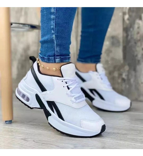 Zapatos Deportivos Femeninos Transpirables Y Cómodos