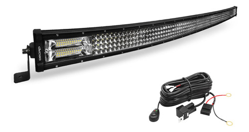 Oedro Barra De Luz Led Curvada De 52 Pulgadas De 1525 W De 1