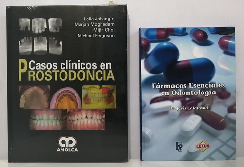  Prostodoncia Clínica  Y Fármacos En Odontología  2 Tomos 