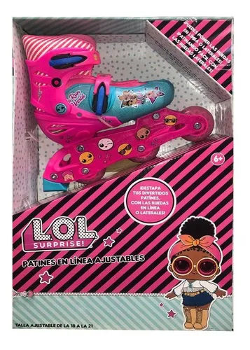 Patin En Linea Ajustable Lol V1 talla 18 21 71614 Meses sin
