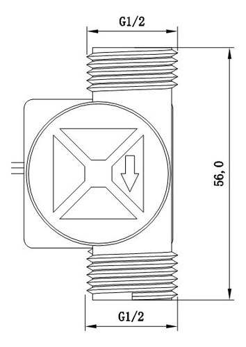 Sensor De Fluxo Ou Vazao De Agua 1/2 1-30l/min - Arduino